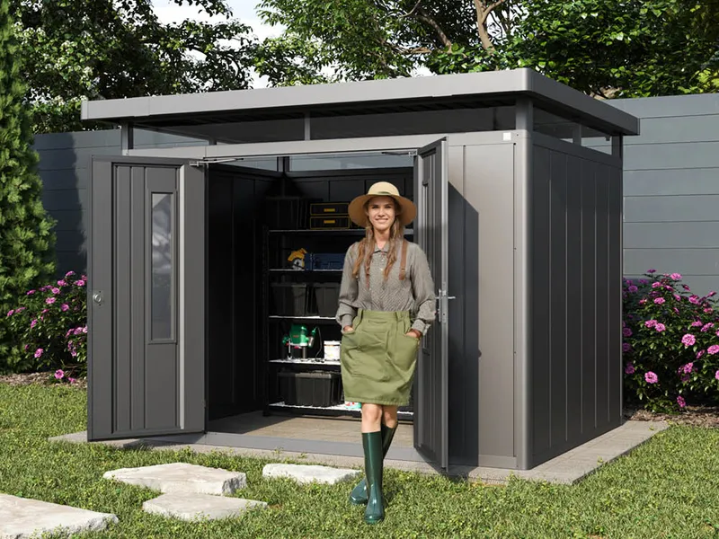 GFP Gerätehaus Elias 3023, 319×268 cm