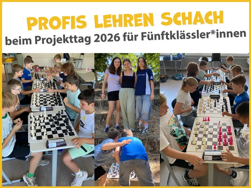 Schachprojekt im Rahmen des Projekttages der Stufe 5