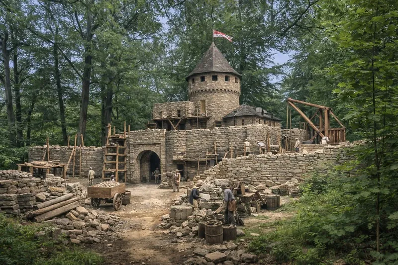 Wanderung zur sagenumwobenen Ruine der Isenburg