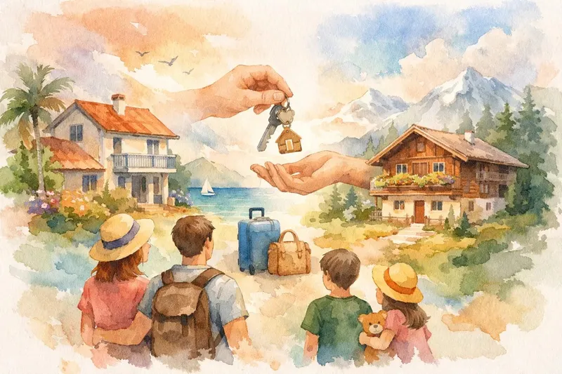 Bewertung HomeExchange für Familienreisen