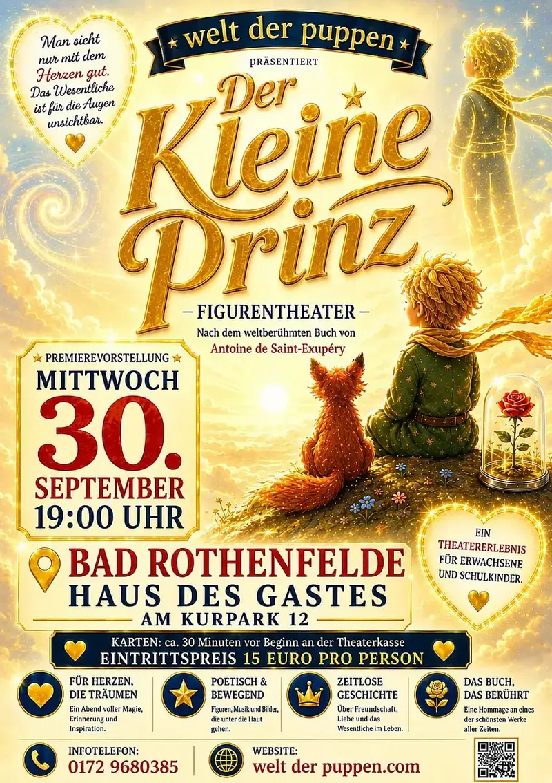 Puppentheater Bad Rothenfelde: Der kleine Prinz