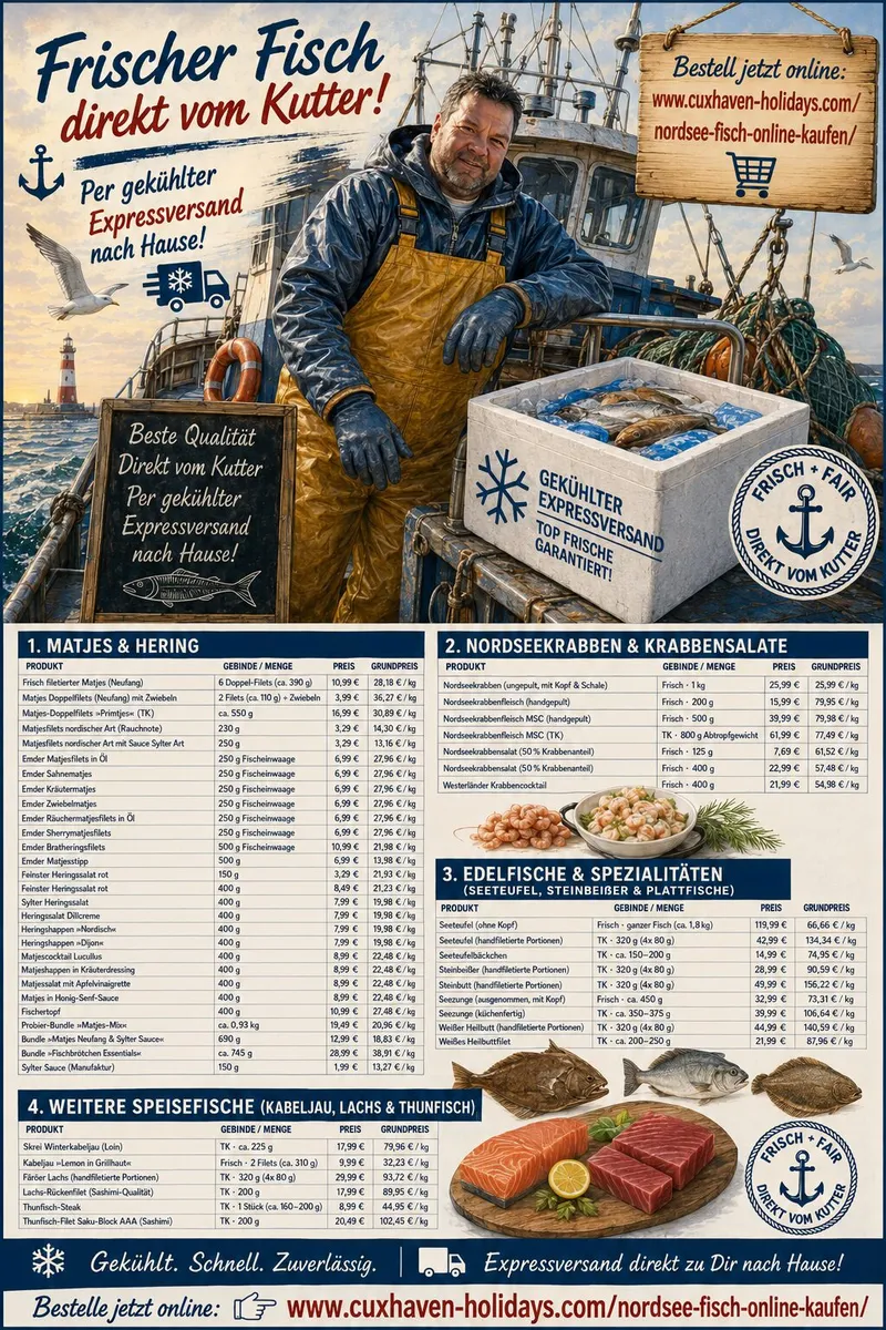 Nordseefisch online bestellen