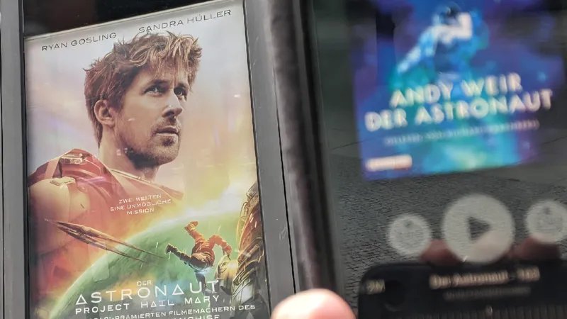 Andy Weir – Der Astronaut (Hörbuch zu Project Hail Mary gelesen von Richard Barenberg)