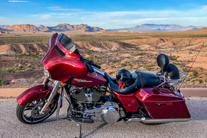 Die schönsten Motorradtouren rund um Las Vegas