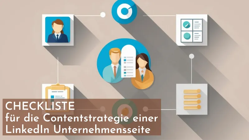 Checkliste für die Contentstrategie einer LinkedIn Unternehmensseite