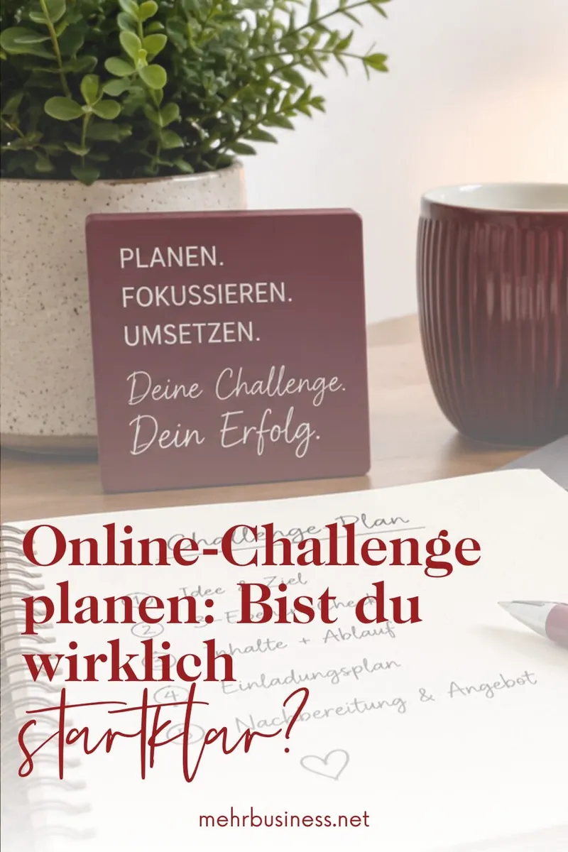 Online-Challenge planen: Die 3-Ebenen-Checkliste vor deinem Start