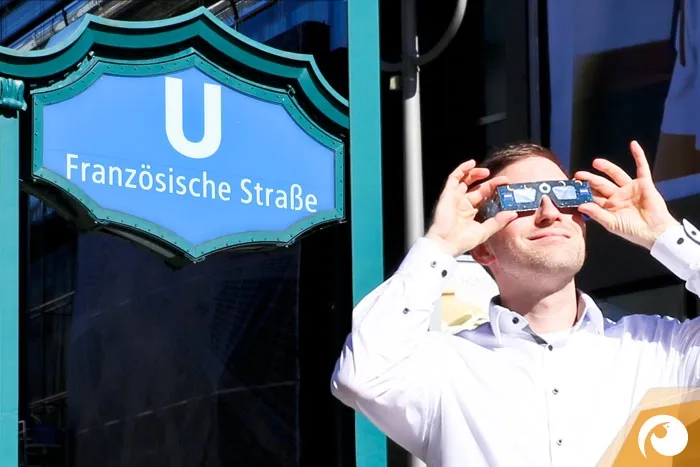 Die Sonnenfinsternis 2026 über Berlin