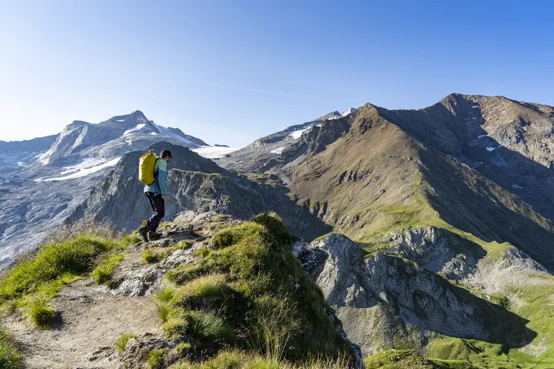 Kleiner Kaserer (3.093 m) über Tuxer Joch und Frauenwand