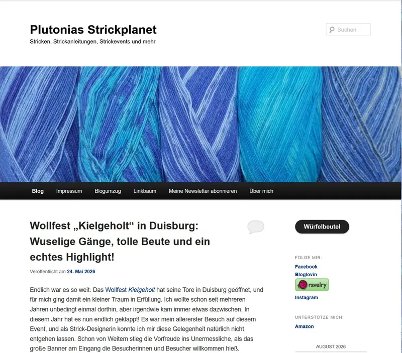 Ein frischer Anstrich für meine Strickwelt!