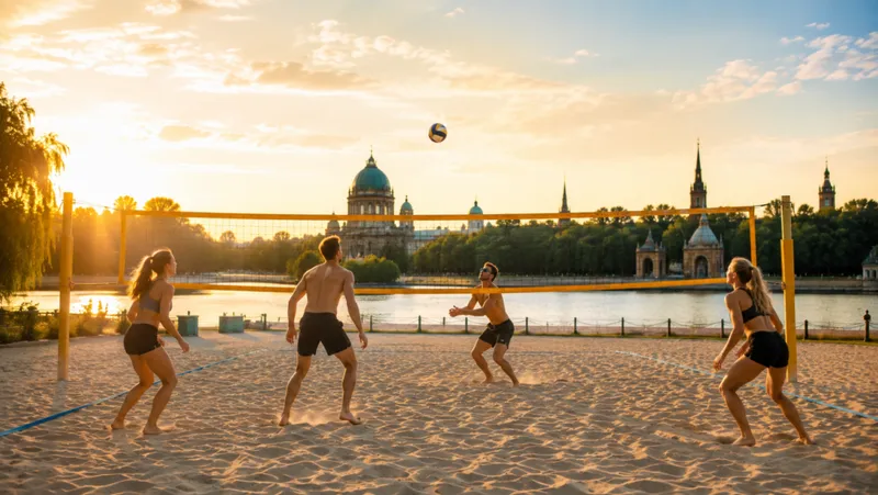 Wo kann man Volleyball in Potsdam, Berlin und Brandenburg spielen