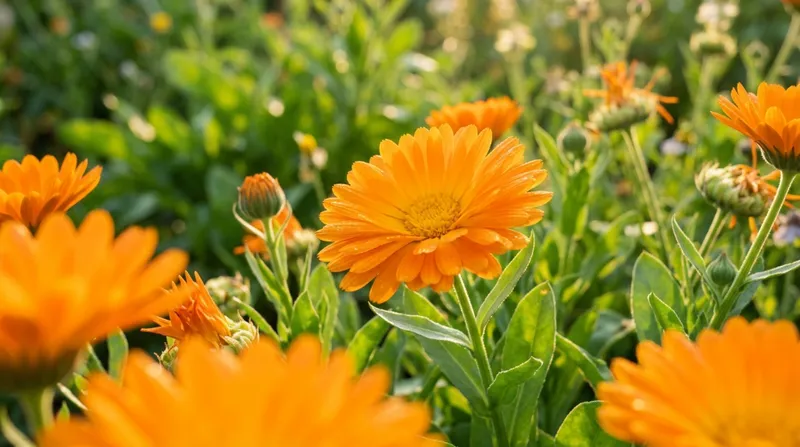 Die heilende Wirkung der Ringelblume: Naturkraft für Haut, Körper und Wohlbefinden