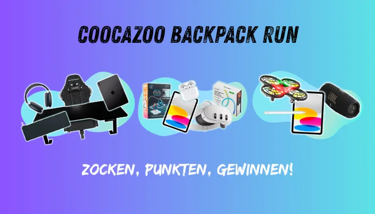 coocazoo BACKPACK RUN: Zocken, Punkte sammeln und fette Future-Pakete gewinnen 🎮🎒