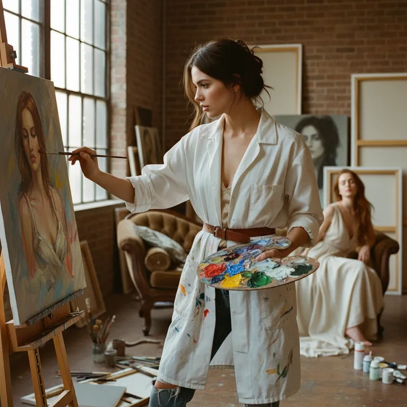 50 berühmte Maler und ihre Meisterwerke: Eine Reise durch die Kunstgeschichte