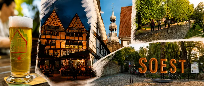 Soest: Menü-Safari, Altstadt und Führung auf dem mittelalterlichen Stadtwall