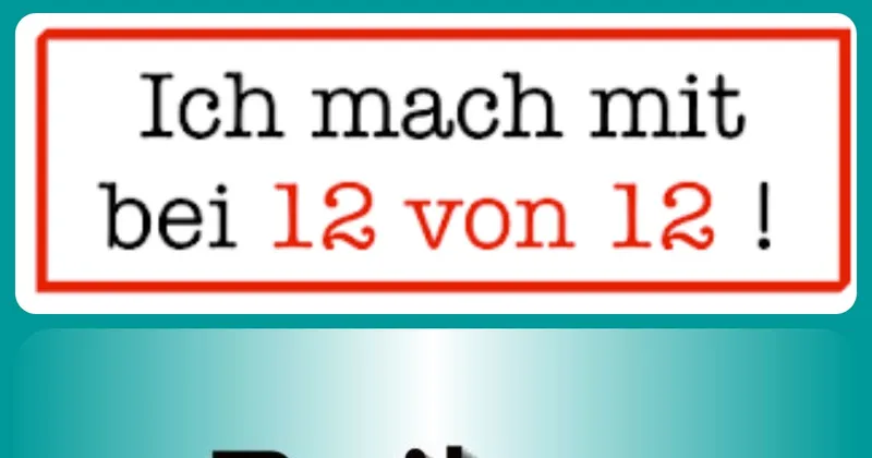 12 von 12 - August