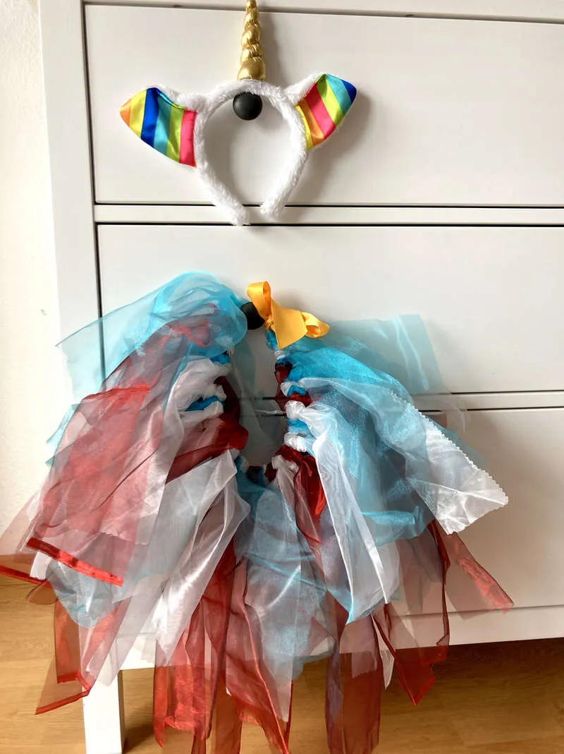 Einhornkostüm zum Fasching – das Tutu selbermachen