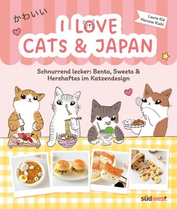 Neue Buchrezension online: Laure Kié – I love cats and Japan – Schnurrend lecker: Bento, Sweets & Herzhaftes im Katzendesign. Mein Buchfazit (unschlagbares, süßes Kochbuch), und eine Leseprobe.