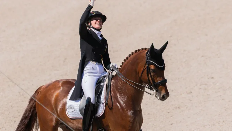 Reit-WM in Aachen: Nächste Medaille für Katharina Hemmer