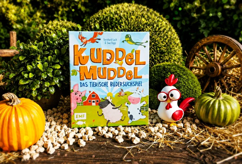 Was für ein tierisches Kuddelmuddel, aber jede Menge Spielspaß! (Werbung)