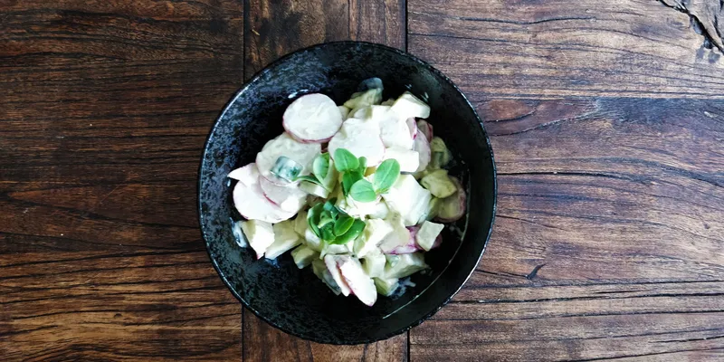 Keto Rezept: Fake Kartoffelsalat