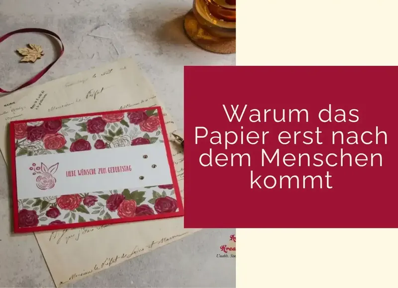 Vom Motorrad-Fan bis zur Reiselustigen: Warum das Designerpapier erst nach der Person kommt