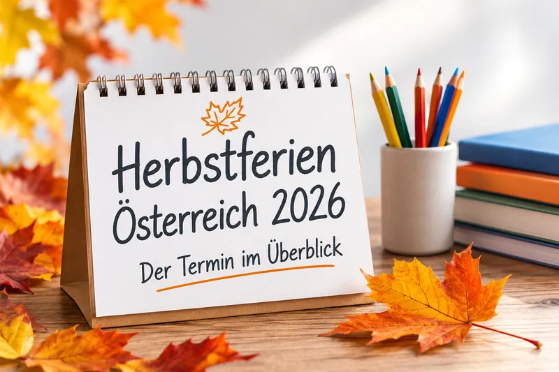 Herbstferien Österreich 2026: Der Termin im Überblick