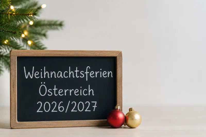 Weihnachtsferien Österreich 2026/2027: Der Termin