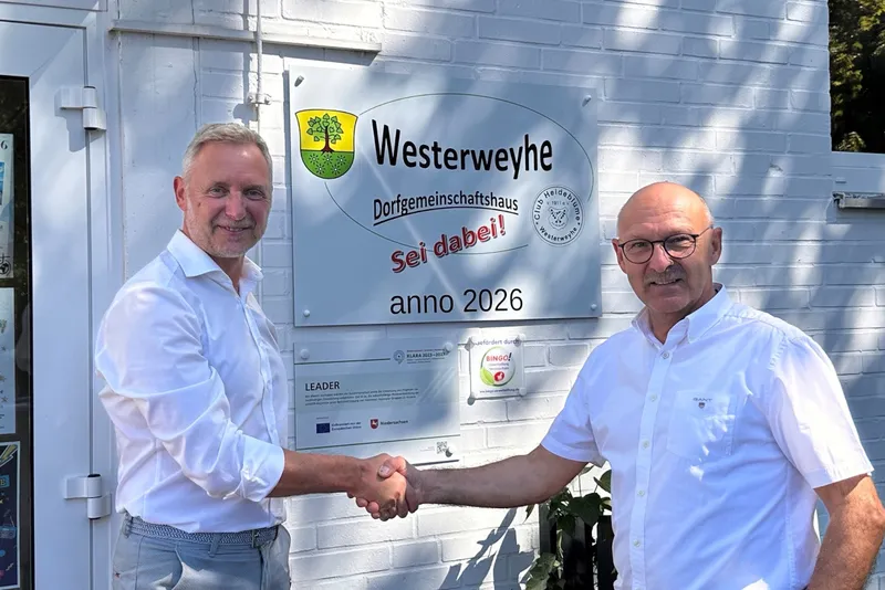 Hansestadt Uelzen: 30.000 Euro für das Dorfgemeinschaftshaus Westerweyhe
