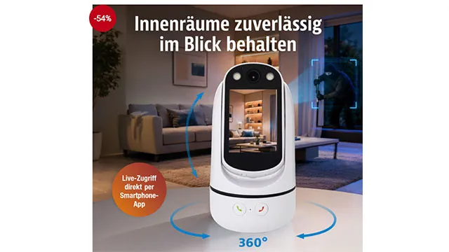Stark reduziert: 360° Sicherheitswächter-Kamera für Haus- und Eigentumsschutz