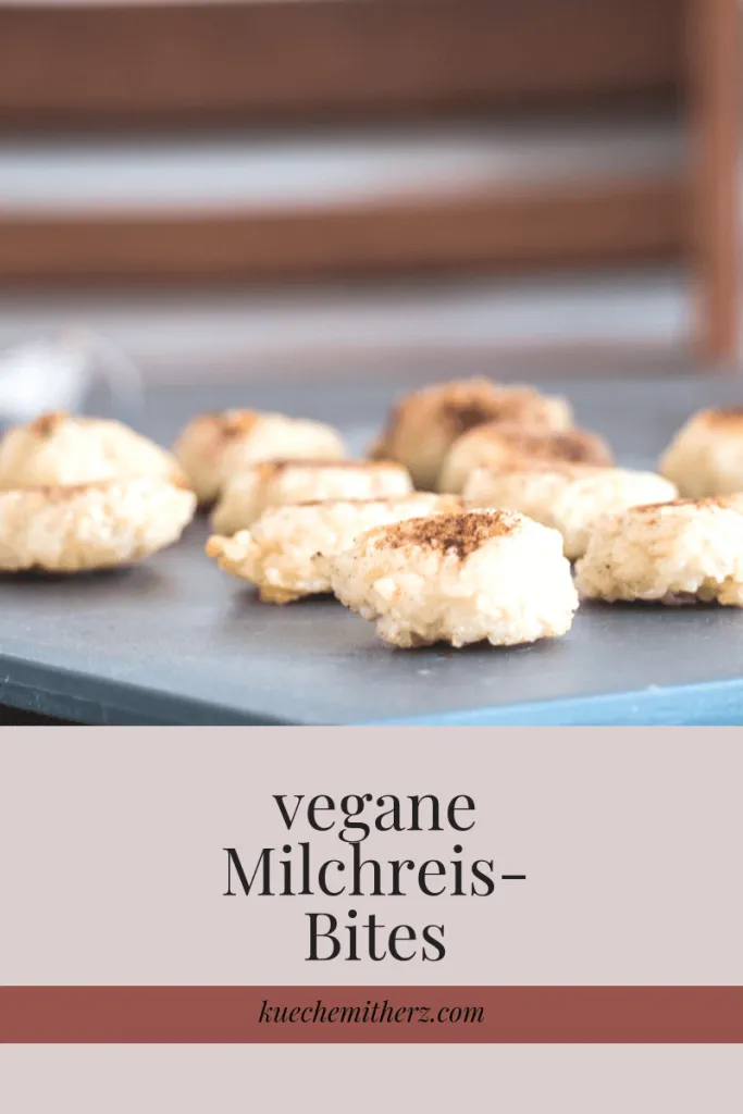 Vegane Milchreis-Bites