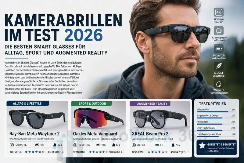Die besten Smart Glasses für Alltag, Sport und Augmented Reality