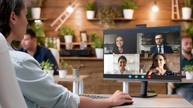 Philips erweitert B-Line: Neue Business Monitore mit USB-C-Docking und Windows Hello