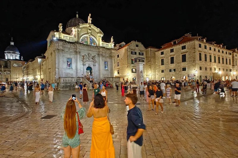 Die unvergleichliche Abendstimmung von Dubrovnik