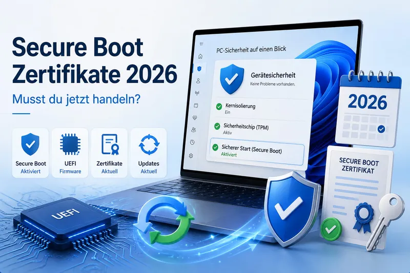 Secure Boot Zertifikate 2026: Musst du jetzt handeln?