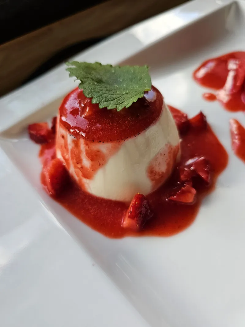 Panna Cotta selber machen - einfaches Rezept mit Fruchtspiegel