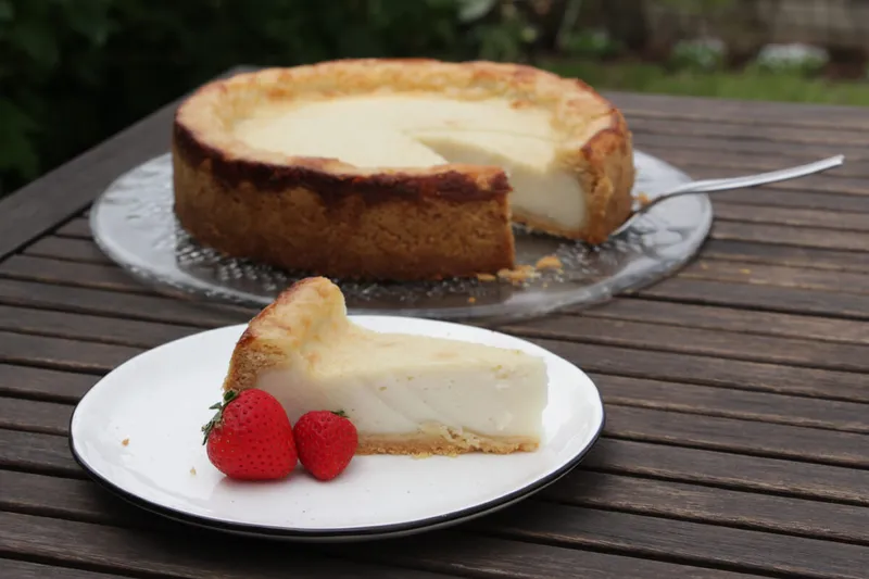Rezept: veganer Käsekuchen