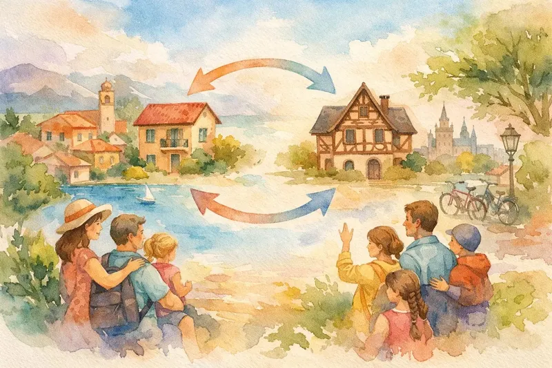 Lohnt sich Wohnungstausch in Europa für Familien?