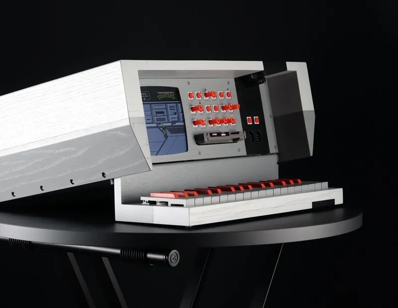 Love Hultén NES-SY2.0: Retro-Synthesizer und NES-Konsole