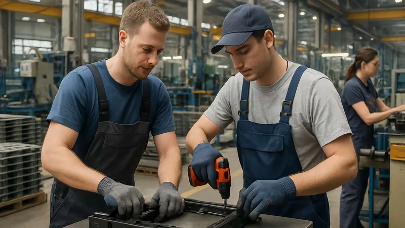 Wie Zeitarbeit in der Produktion deutsche Industrieunternehmen entlastet