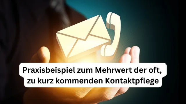Subtile und digitale Kontaktpflege