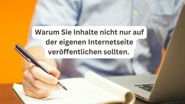Warum lohnt sich das Veröffentlichen auf einer externen Plattform?