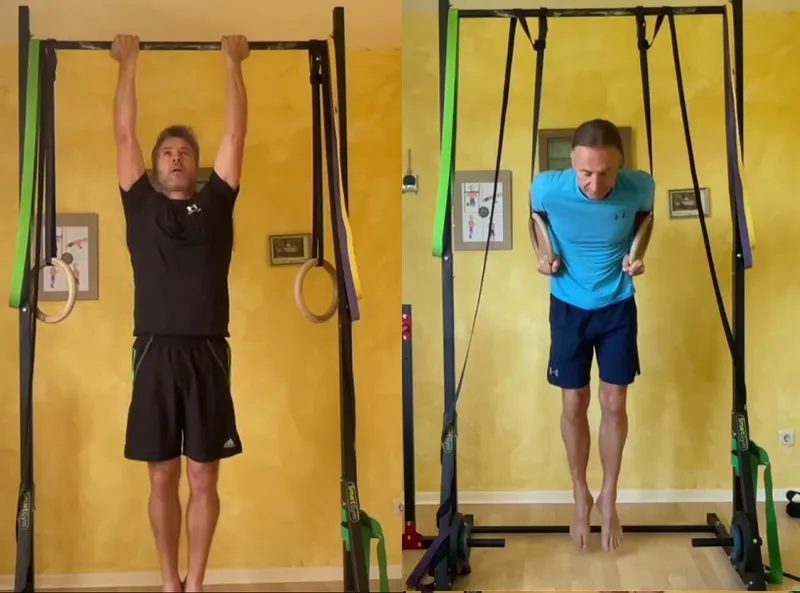 Klimmzüge, Ring-Dips, Grippe, Pause – die Rhythmen