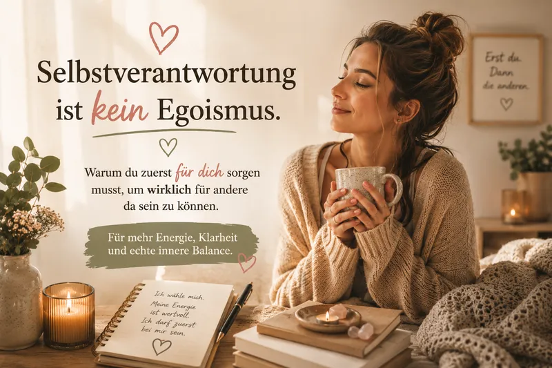 Selbstverantwortung ist kein Egoismus – warum du zuerst für dich sorgen musst, um wirklich für andere da sein zu können