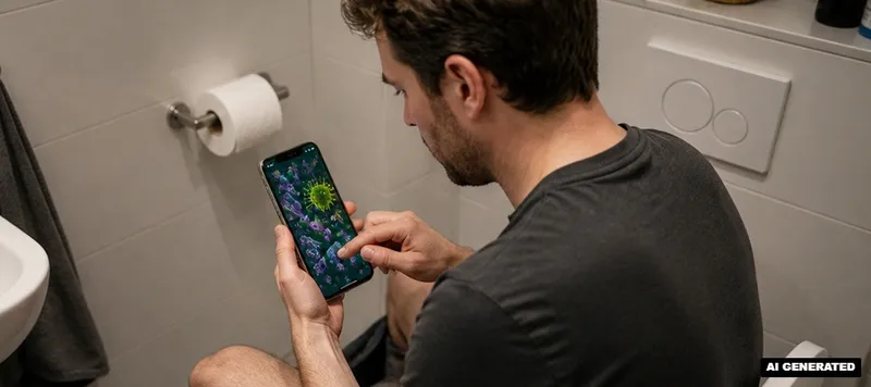 Handy mit aufs Klo? Hör mit dieser ekligen Eigenart auf!