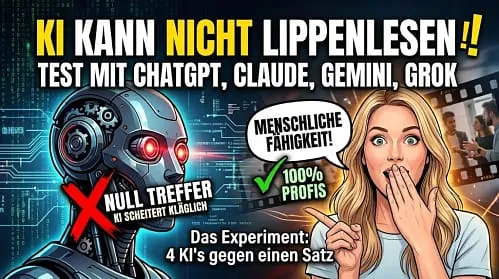 Lassen Sie vier KI’s einen Satz lippenlesen. Der Test sagt: null Treffer