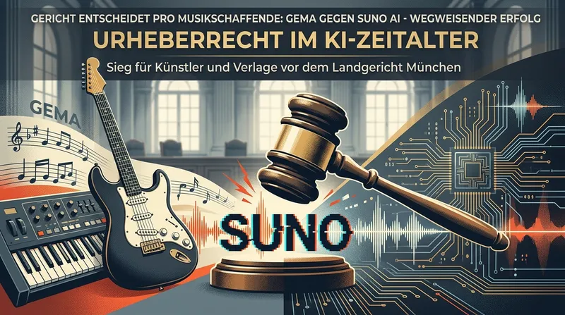GEMA Urteil gegen SUNO: Was musst du wissen?