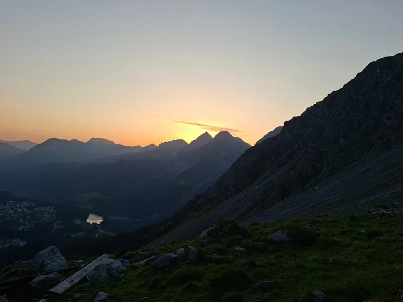 Besteigung des Schafrück in den Plessuralpen von Arosa