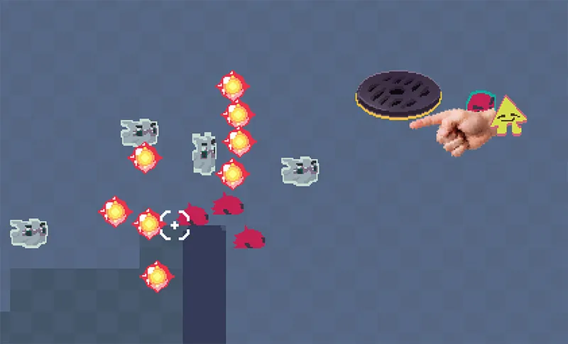 Spiel „My Hand is a Gun“: Verliere einen Finger mit jedem Schuss
