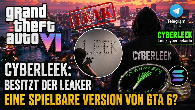 CyberLeek: Besitzt der Leaker eine spielbare Version von GTA 6?