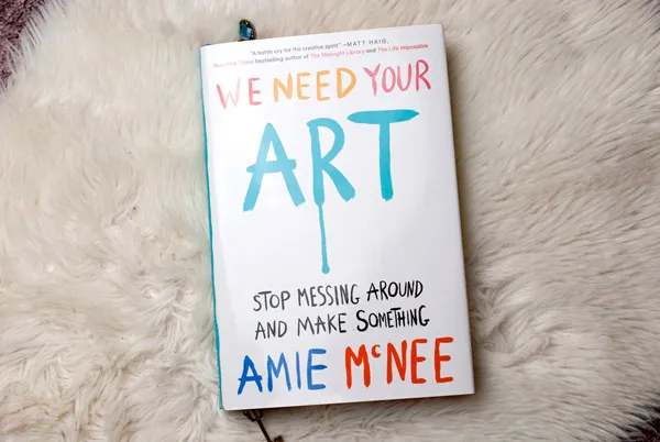 Rezension „We need your art“ von Amie McNee